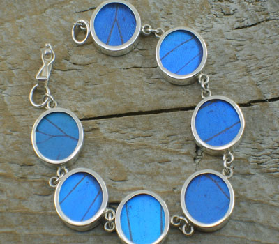 Butterfly Wing Link Bracelet